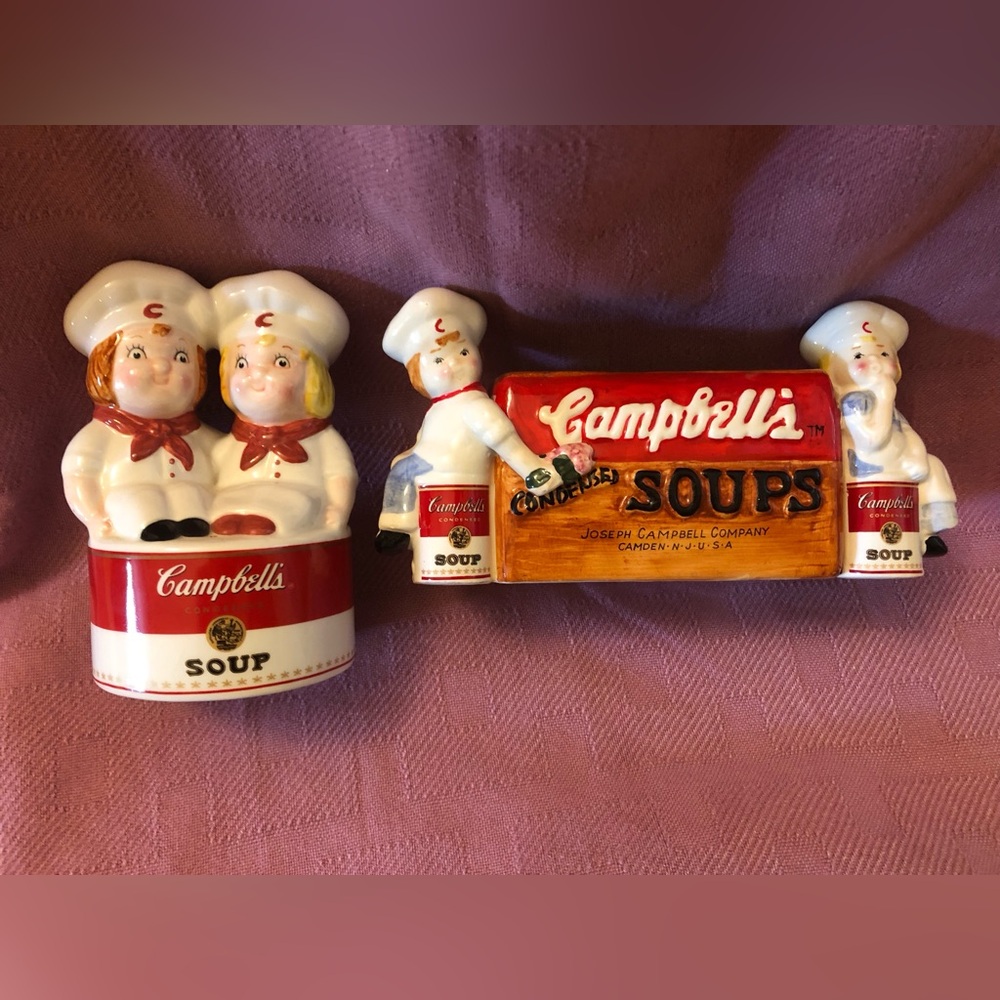 Campbells Soup Kids Chefs Kitchen Sponge Holder And Recipe Card Holder Planter